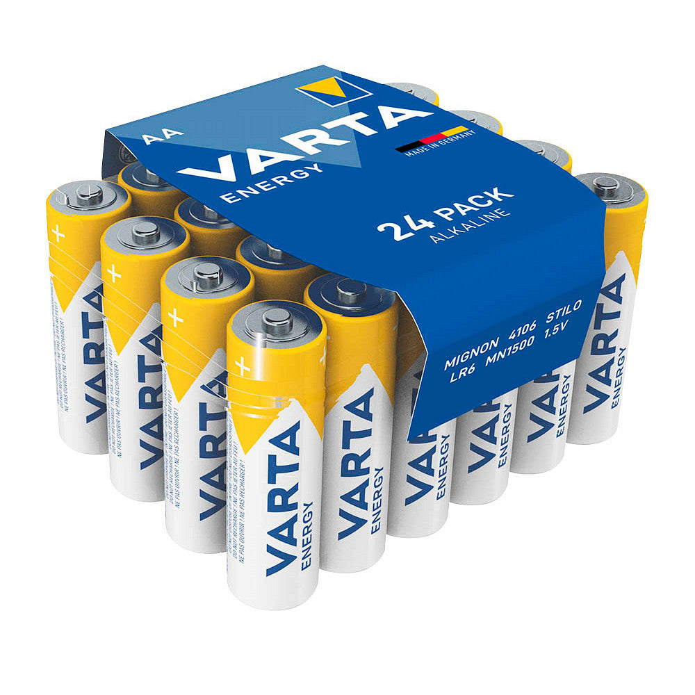 24 VARTA Batterien ENERGY Mignon AA 1,5 V