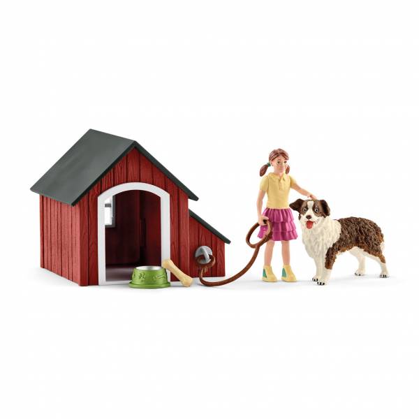 Schleich Farm World Hundehütte