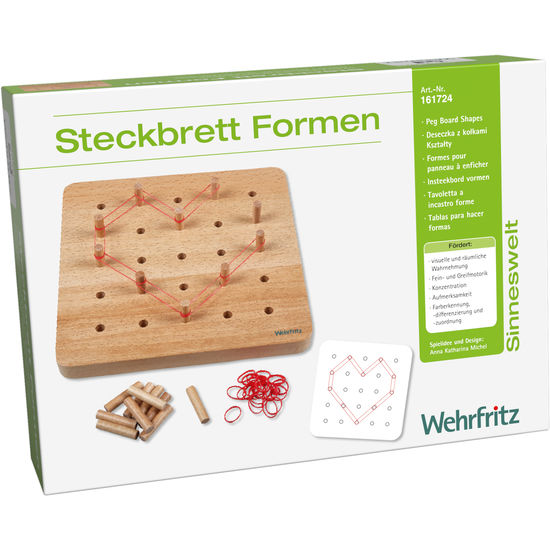 Steckbrett Formen, 498-teilig